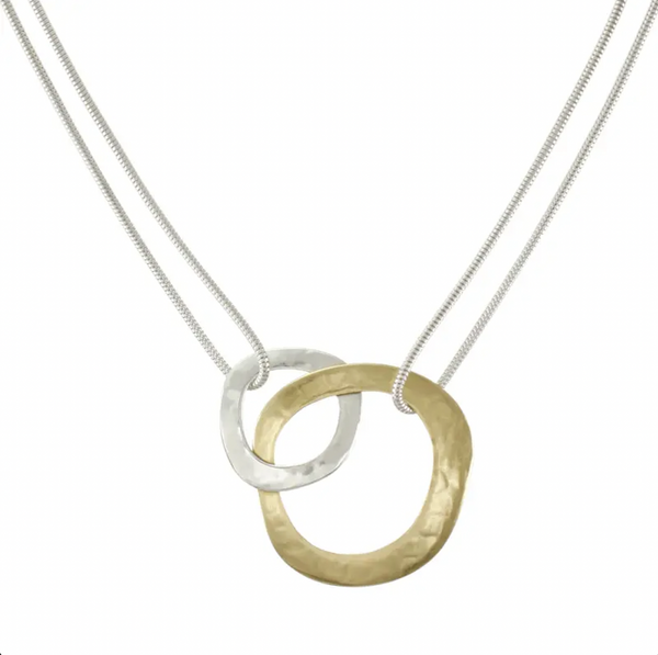 Organic Rings Necklace