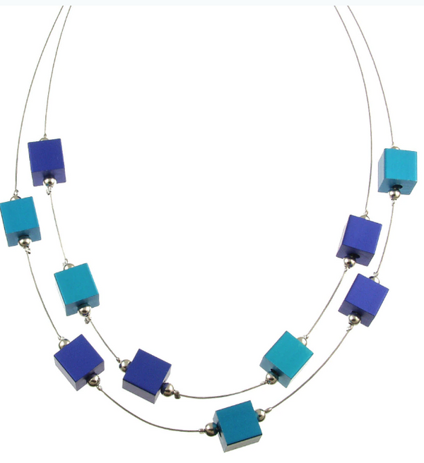 Multi Cubes Necklace