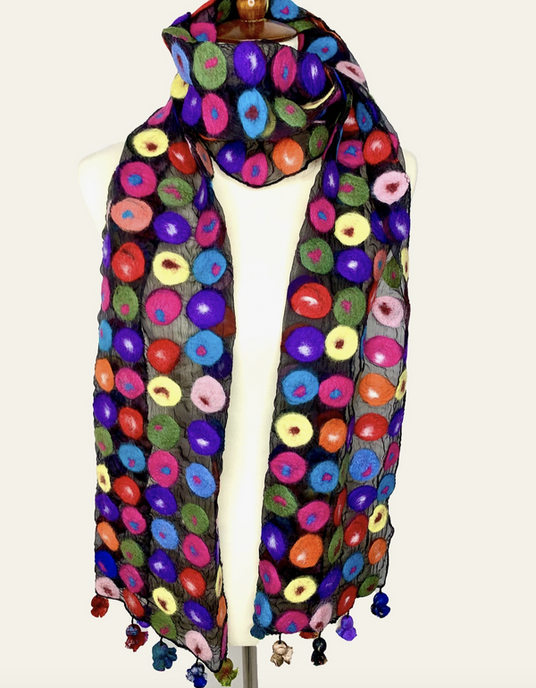 Polka Dot Scarf