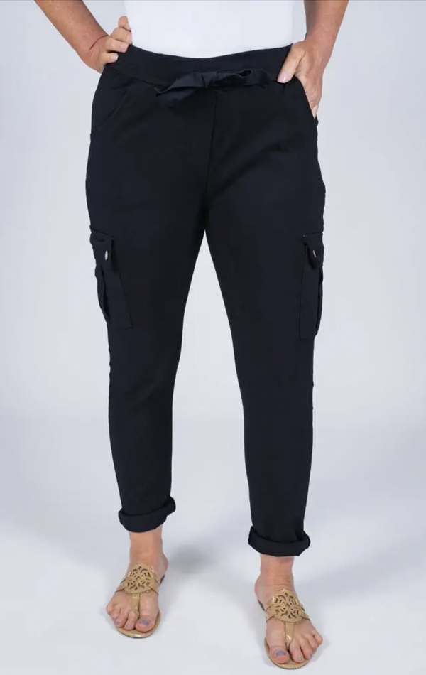 Black Cargo Pant