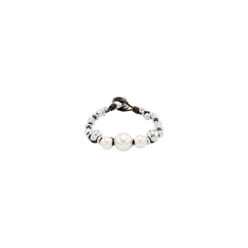 Pearl Mood Med Bracelet