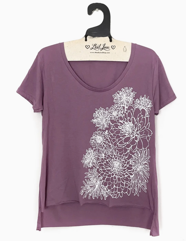 Chrysanthemums Hi-Lo Top