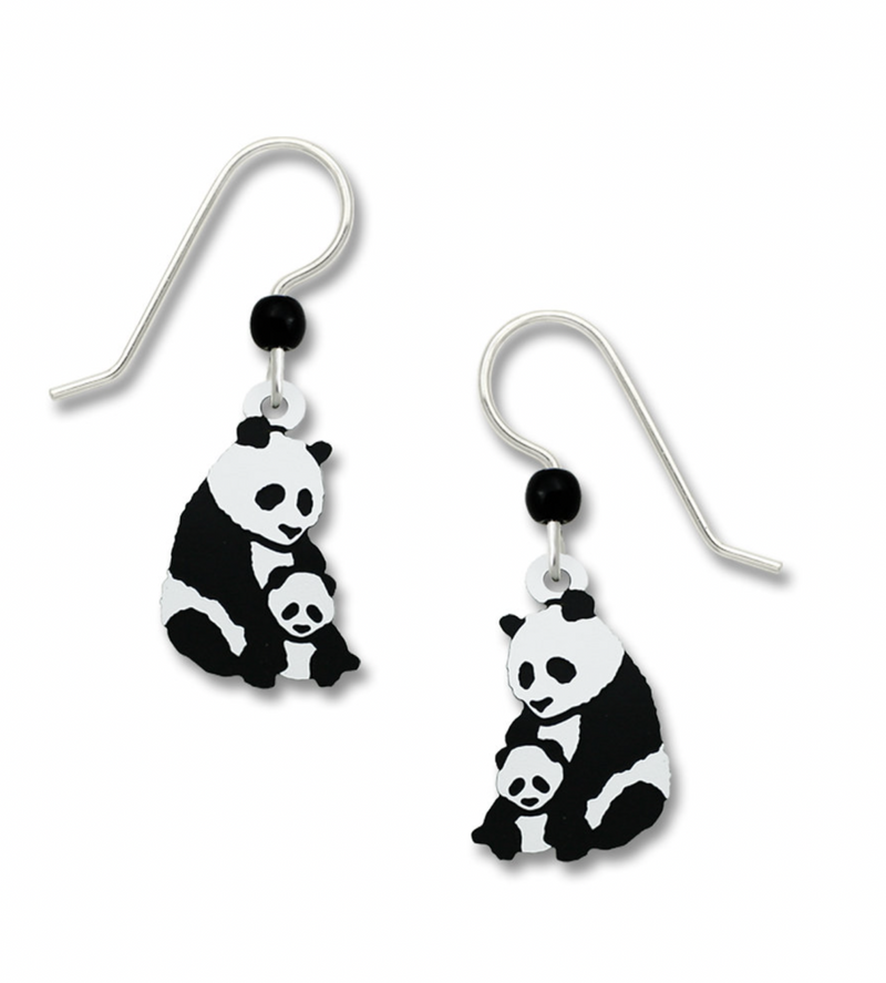 Panda & Baby Earring