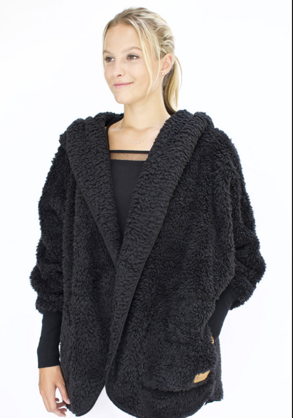 Black Fleece Wrap