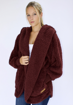 Merlot Fleece Wrap