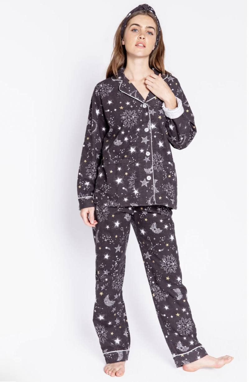 Celestial Flannels PJ Set