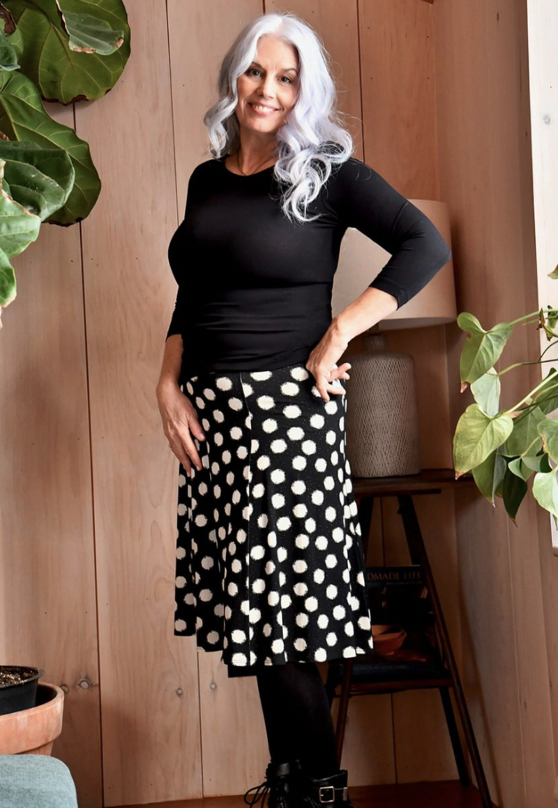 Dots Panel Skirt