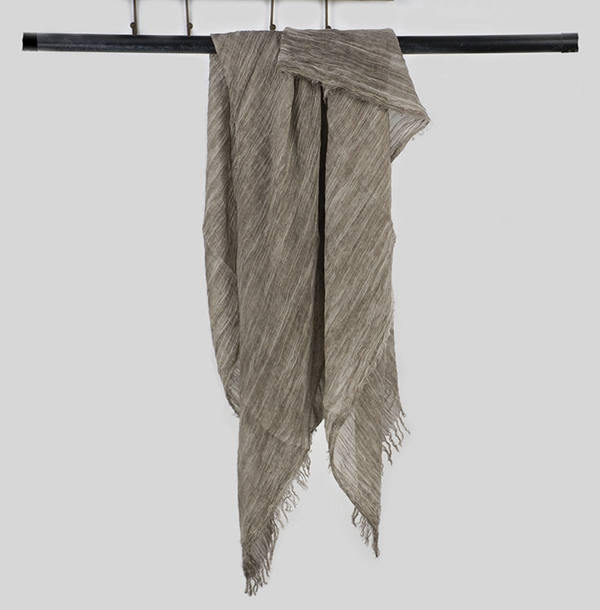 Denim Cotton/Linen Shawl