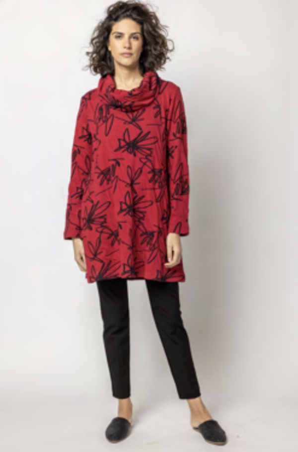 Scribbles Tunic Top