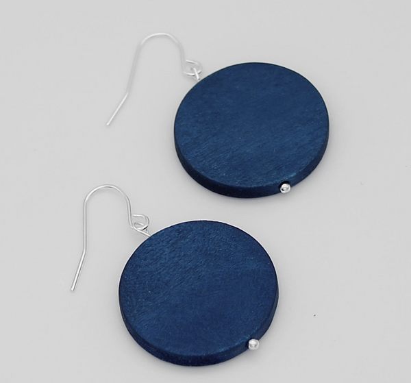 Blue Dot Rosie Earrings