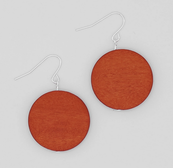 Orange Dot Rosie Earrings