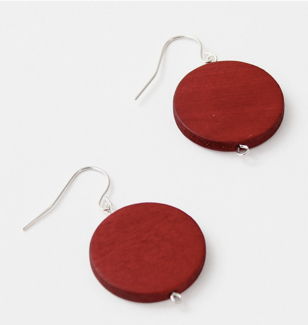 Red Dot Rosie Earrings