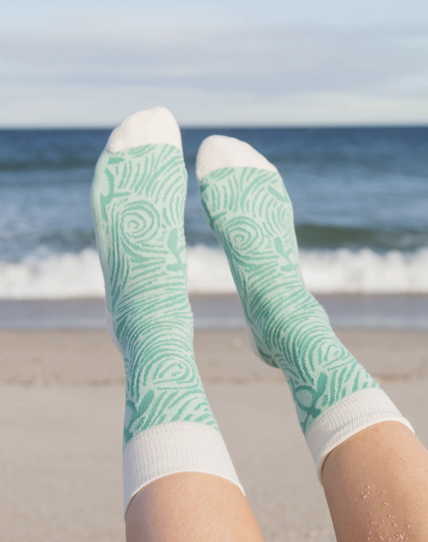 Sea Turtle Organic Socks