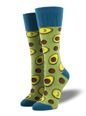 Avocado Cotton Blend Socks