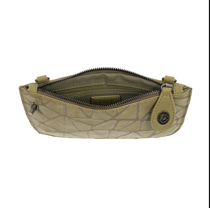 Sage Geo Wristlet