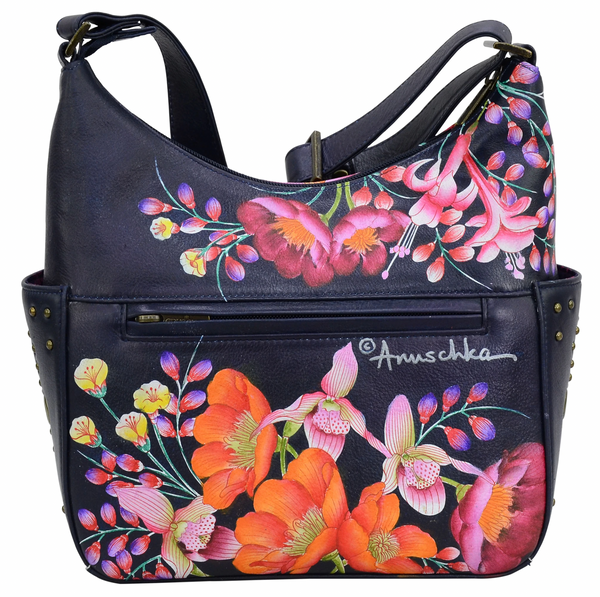 Handpaint Moon Garden Hobo