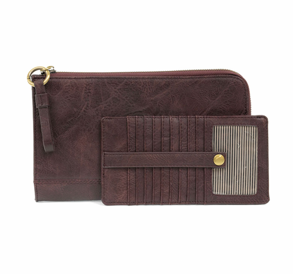 Aubergine Wristlet & Wallet