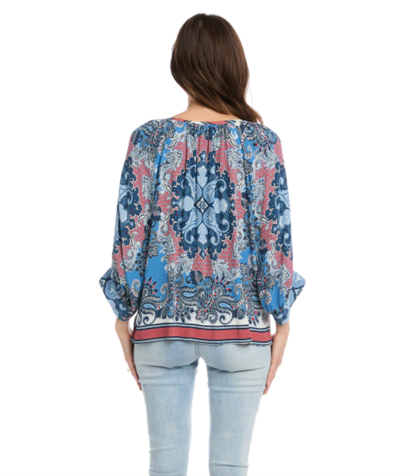 Medallion Blouse