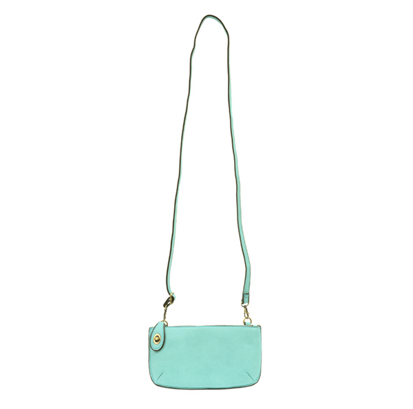 Aqua Wristlet Clutch
