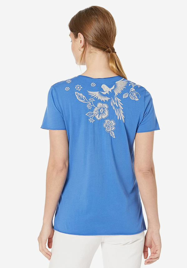 Abigail Embroidered Tee