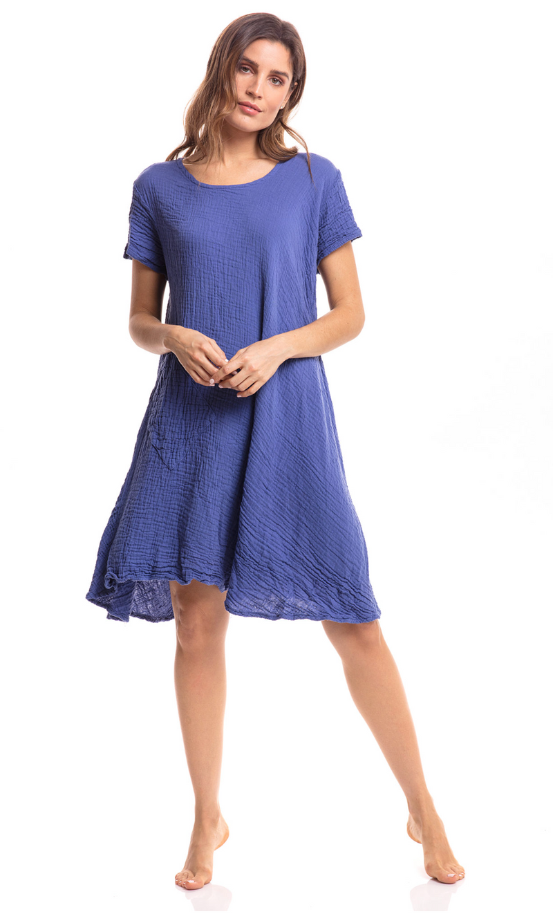 Cornflower Pocket Dress