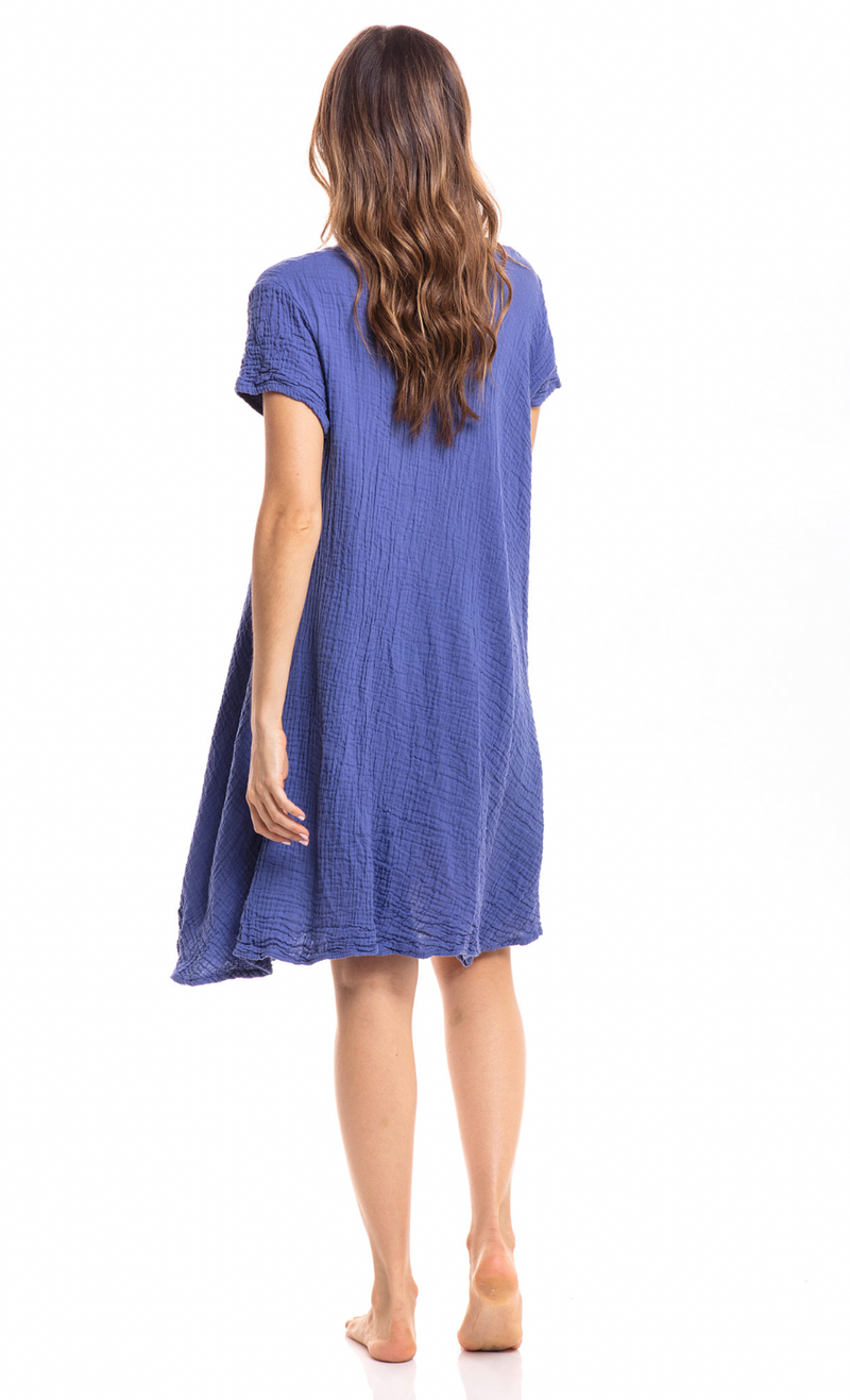 Cornflower Pocket Dress