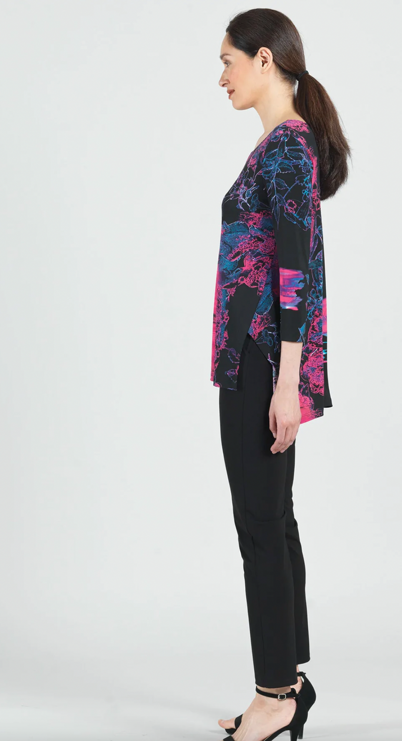 Electric Floral Tunic