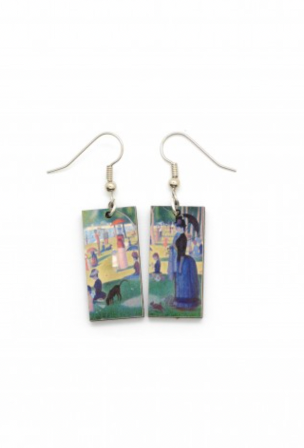Seurat Earrings