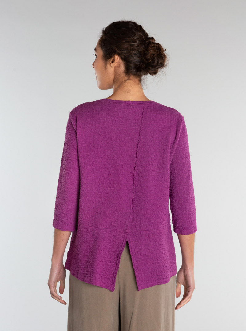 Magenta Pocket Pullover