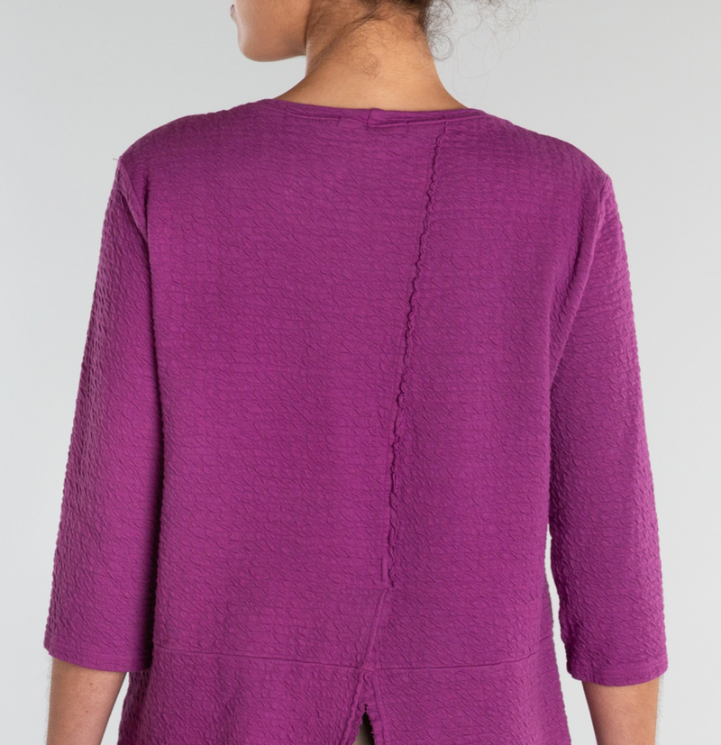 Magenta Pocket Pullover