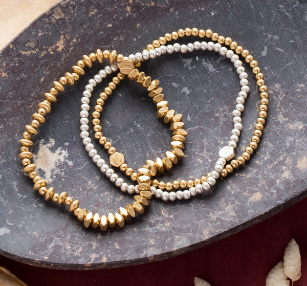 Mini Gold Beads Bracelet