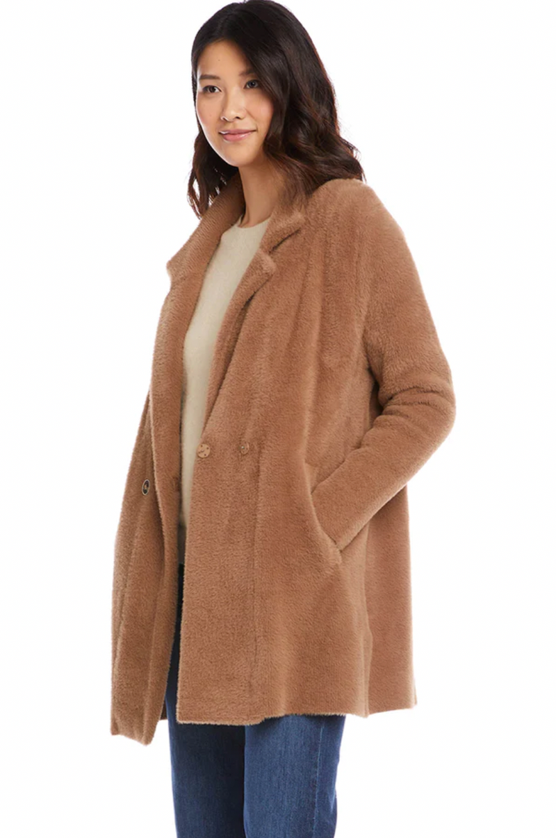 Camel Sweater Coat