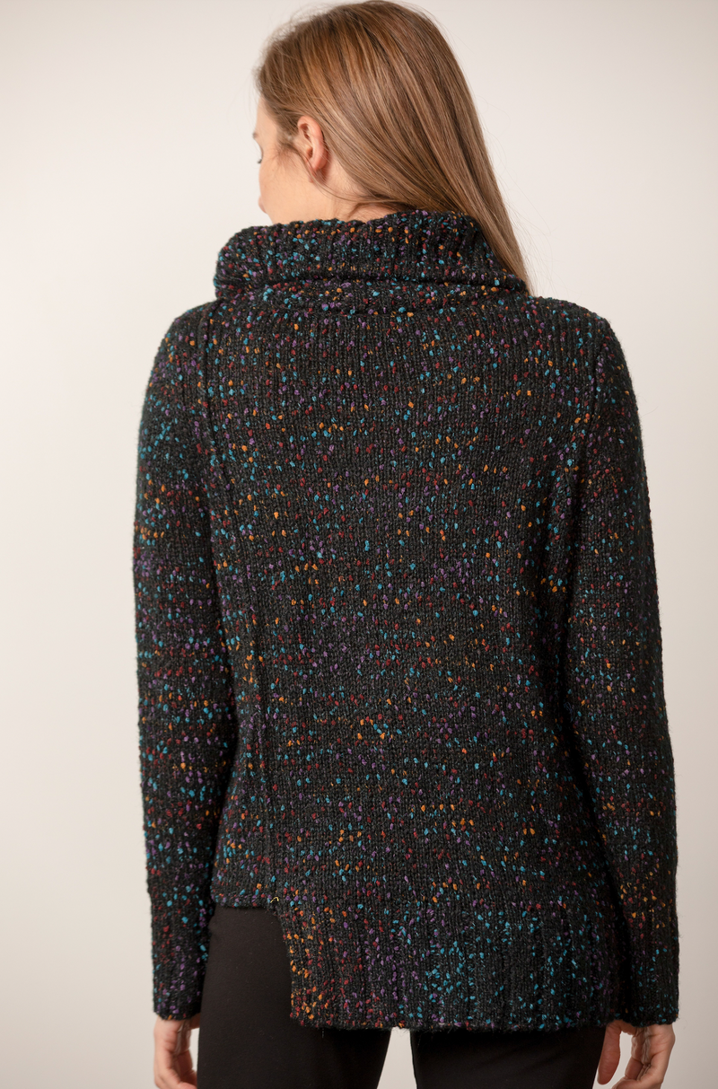 Confetti Cowl Sweater