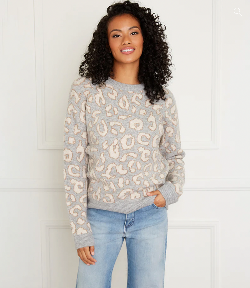 Spots Jacquard Sweater