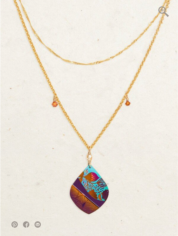 Leilani Amber Necklace