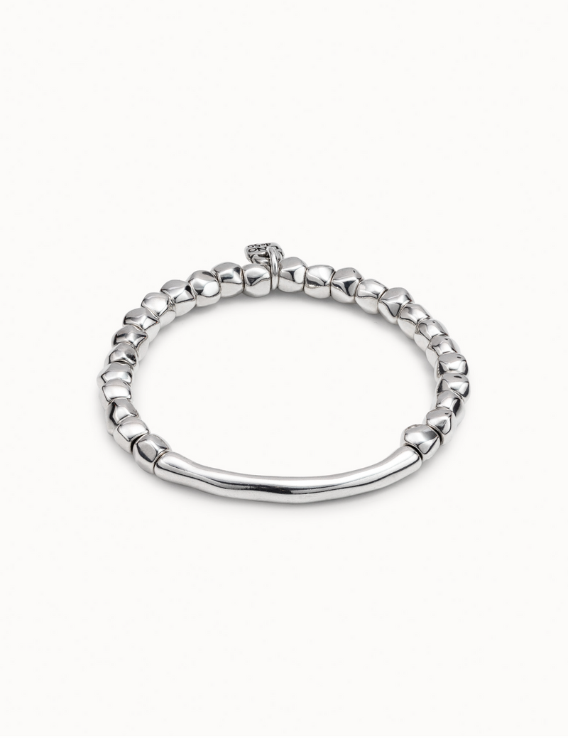 Silver Single Bar Bracelet