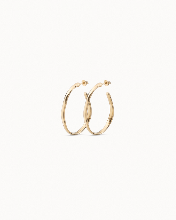 Gold Hoop Earring