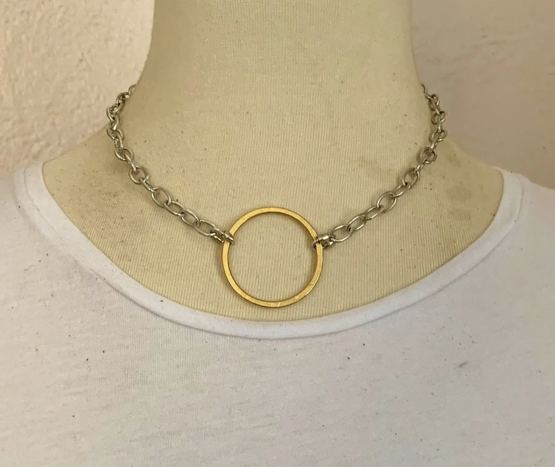 Antique Ring Necklace