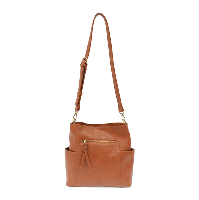 Bourbon Side Pocket Bucket Bag