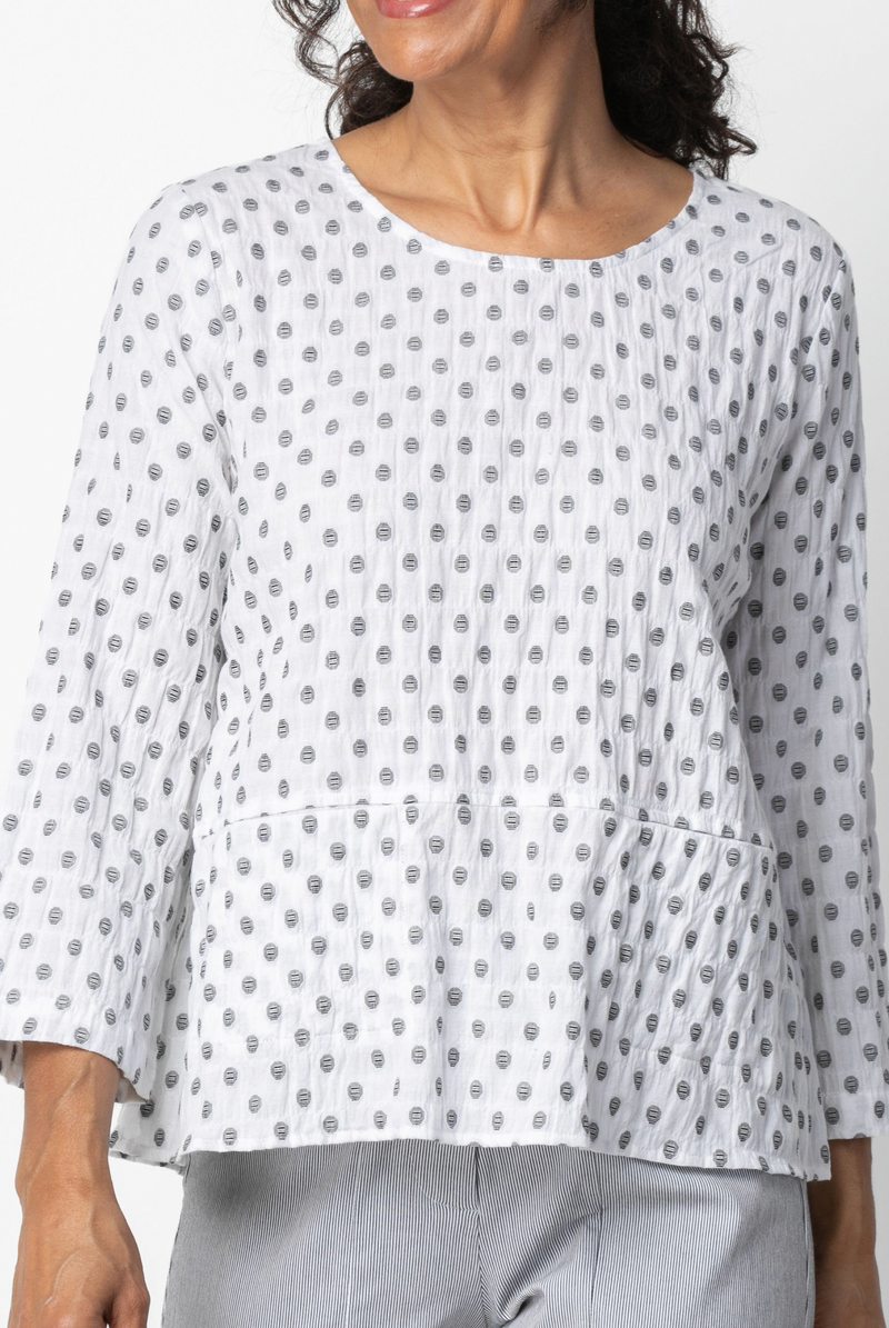 Dots Cotton Pullover