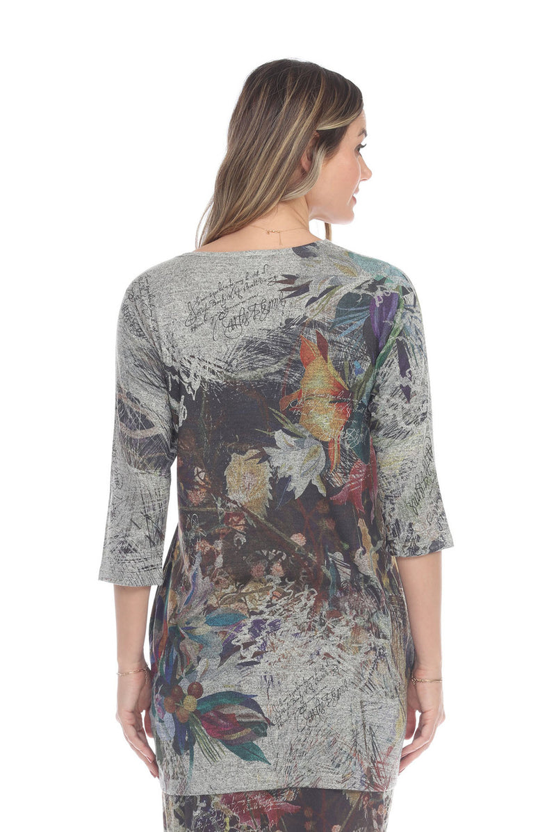 Floral Art Tunic