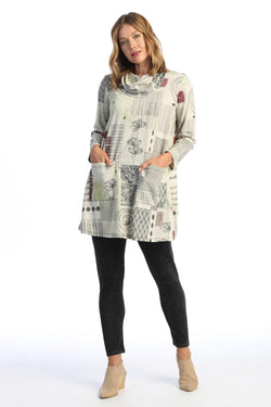 Spring Terry Cowl Tunic