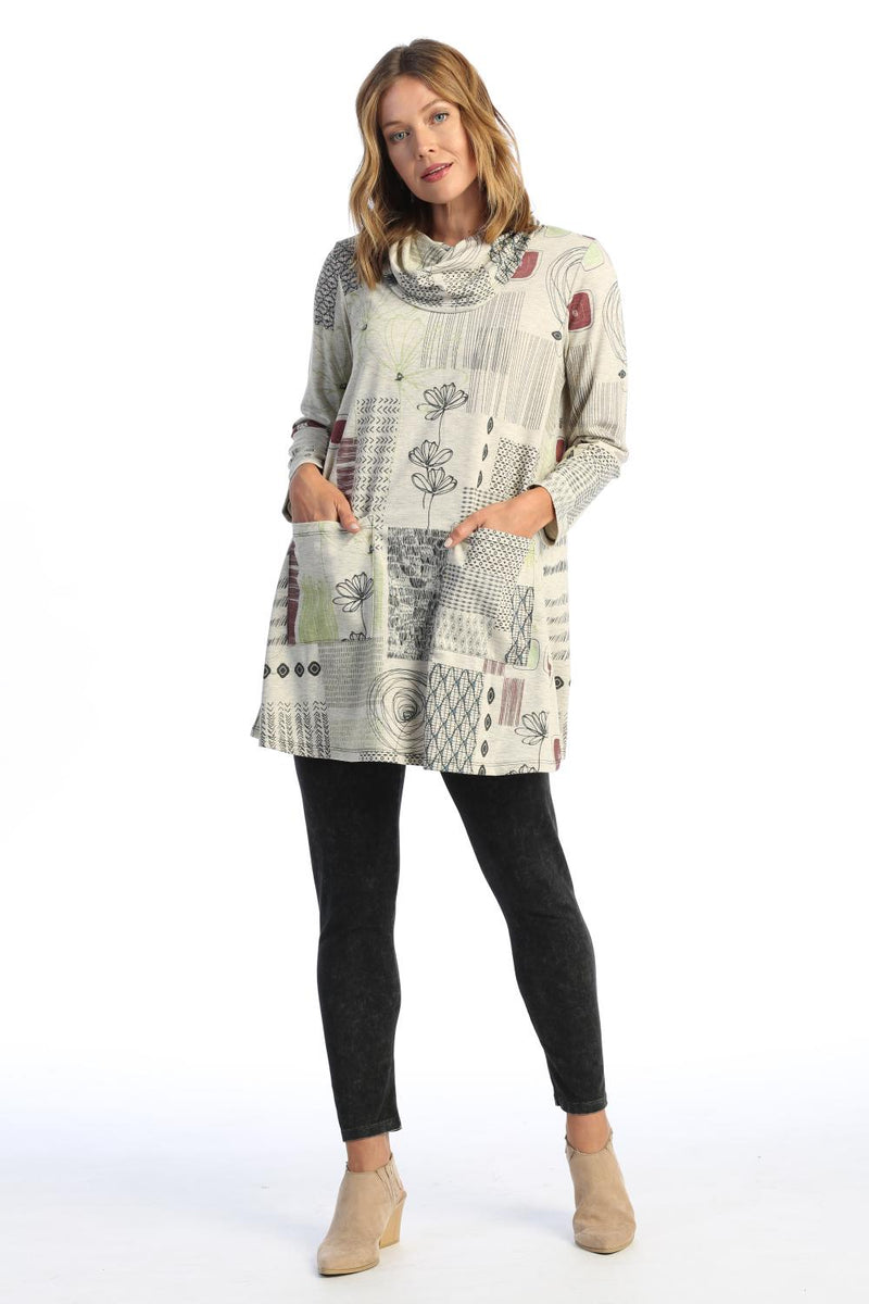 Spring Terry Cowl Tunic