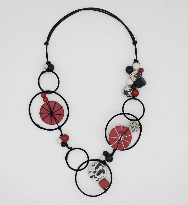 Red Hayden Necklace