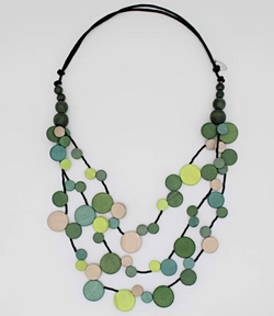 Green Millie Statement Necklace