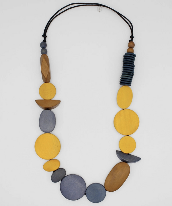 Mustard Lyric Necklace