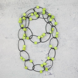 Lime Loop Necklace