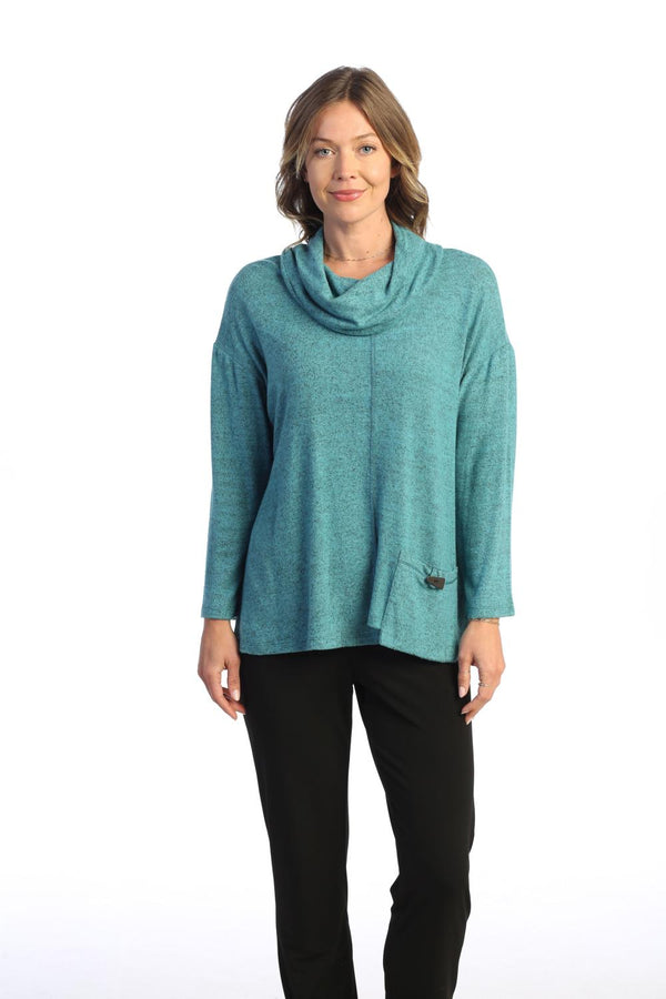 Heather Fleece Pocket Top