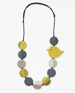 Gold Robin Necklace