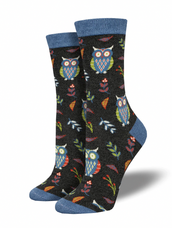 Cute Hoot Bamboo Socks